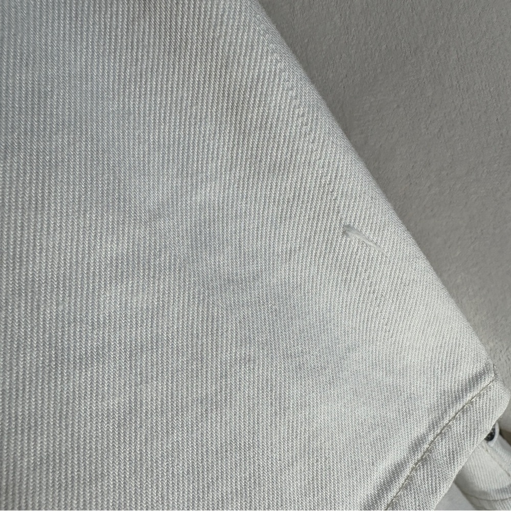 NWT GANNI Double Fly Denim Maxi Skirt in Bright White EU 40 - Picture 6 of 12